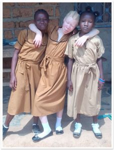 11 year-old Merveille and her Friends